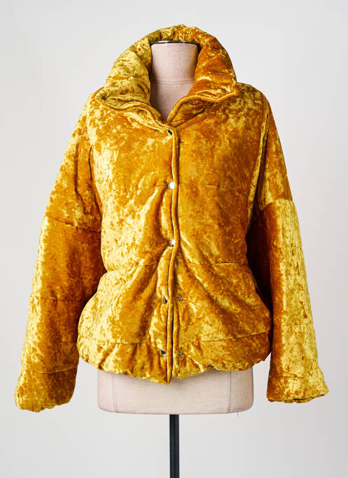 Geacă matlasată galben ANNA femeie