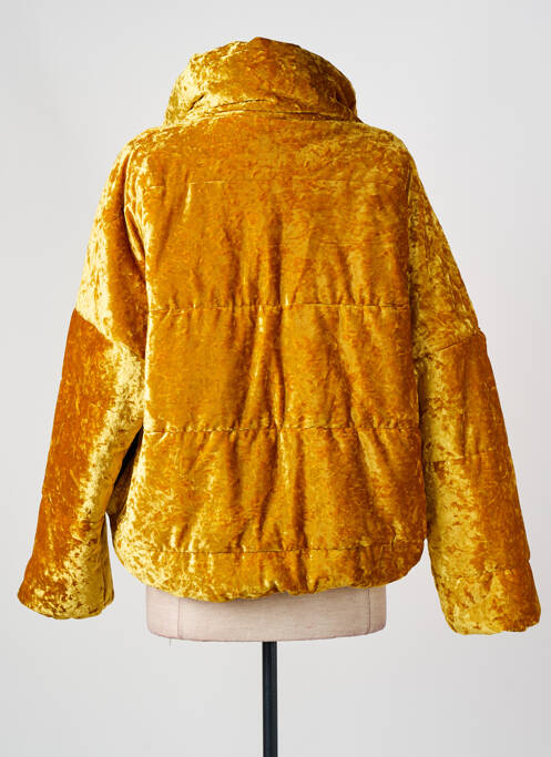 Geacă matlasată galben ANNA femeie