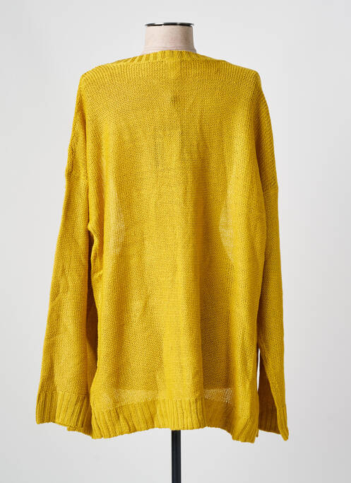 Vestă cu mâneci lungi galben VILA femeie