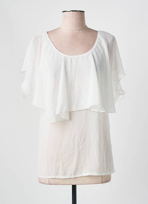 Top mâneci scurte mâneci scurte alb VILA femme