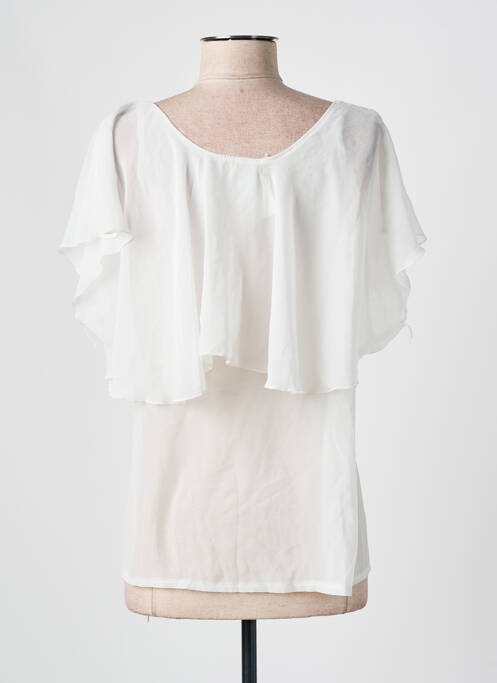 Top mâneci scurte mâneci scurte alb VILA femme