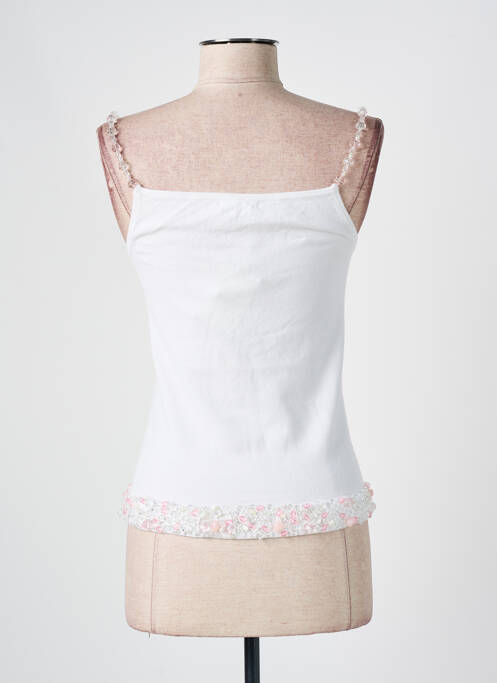 Top alb VOTRE NOM femeie