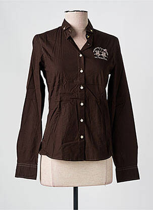 Cămașă maro LA MARTINA femeie