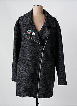 Palton lung gri REDSOUL femeie