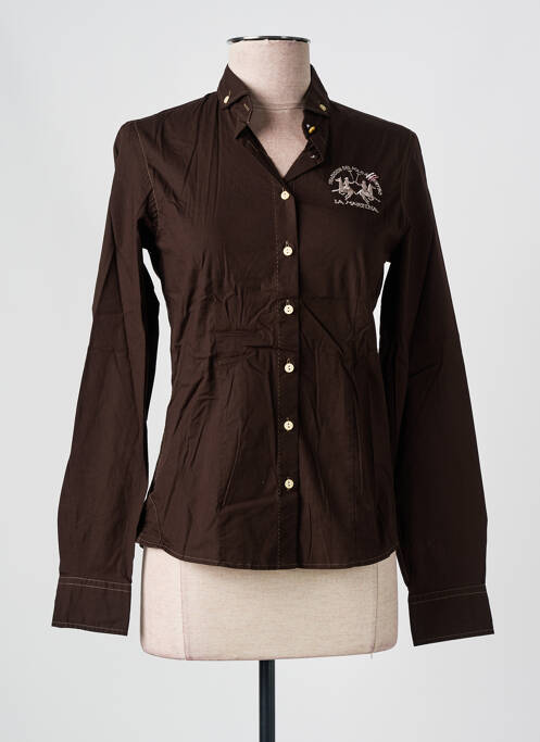 Cămașă maro LA MARTINA femeie