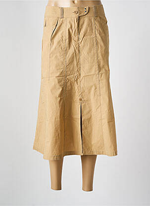 Fustă midi bej DIANA GALLESI femeie