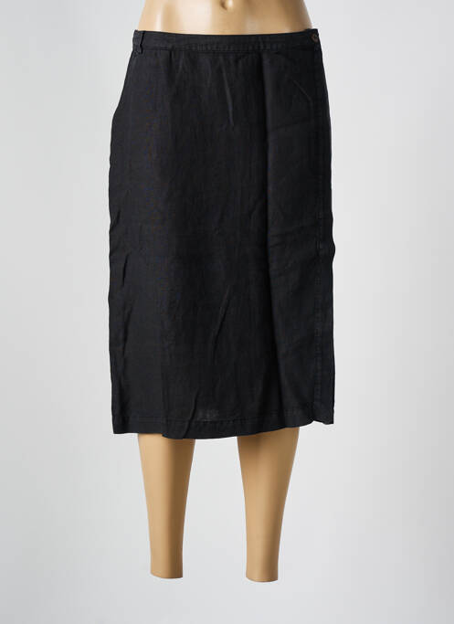 Fustă midi negru SYM femeie