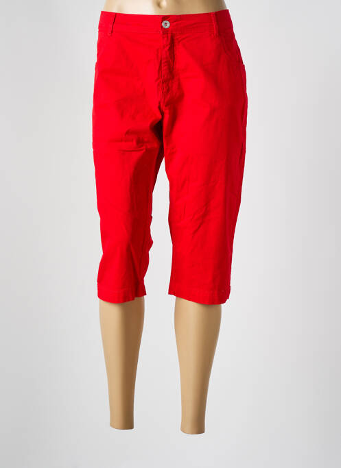 Pantalon trei sferturi roșu SYM femeie