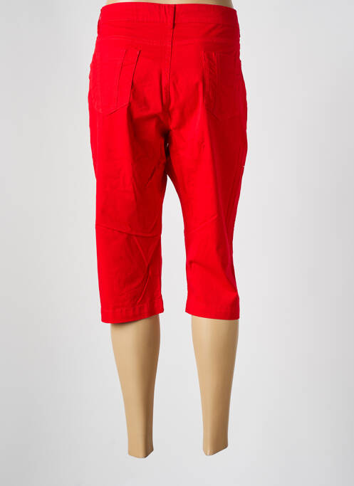 Pantalon trei sferturi roșu SYM femeie