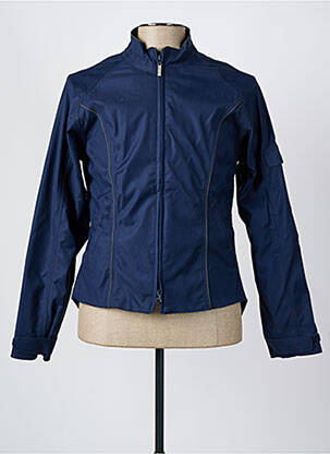 Jachetă vânt finisaj interior căptușeală satinată fără glugă albastru CSO (CLOTHING SPORTSWEAR OUTDOOR) bărbat