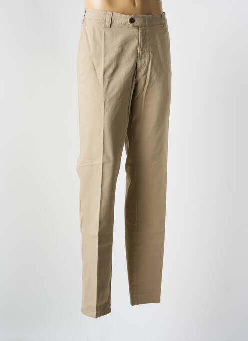 Pantalon chino bej MISE AU GREEN bărbat
