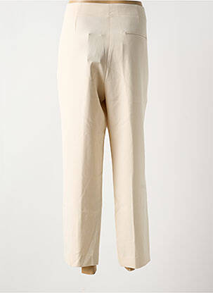 Pantalon drept elasticitate mărime normală bej SYM femeie
