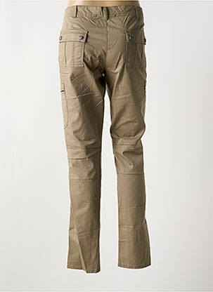 Pantalon chino țesătură poplin mărime normală verde CHRISTIAN AUDIGIER femeie