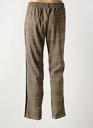Pantalon drept elasticitate mărime normală maro GRACE & MILA femeie