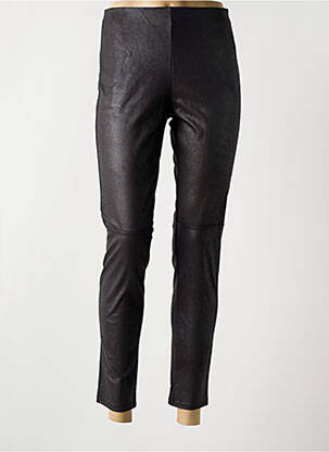 Pantalon slim talie elastică mărime normală negru QUINZE HEURES TRENTE femeie