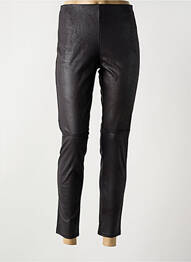 Pantalon slim talie elastică mărime normală negru QUINZE HEURES TRENTE femme