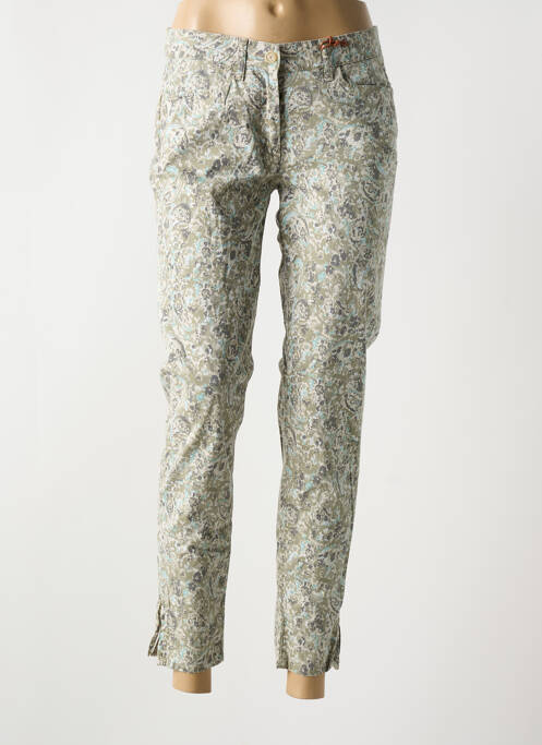 Pantalon slim verde NAPAPIJRI femeie