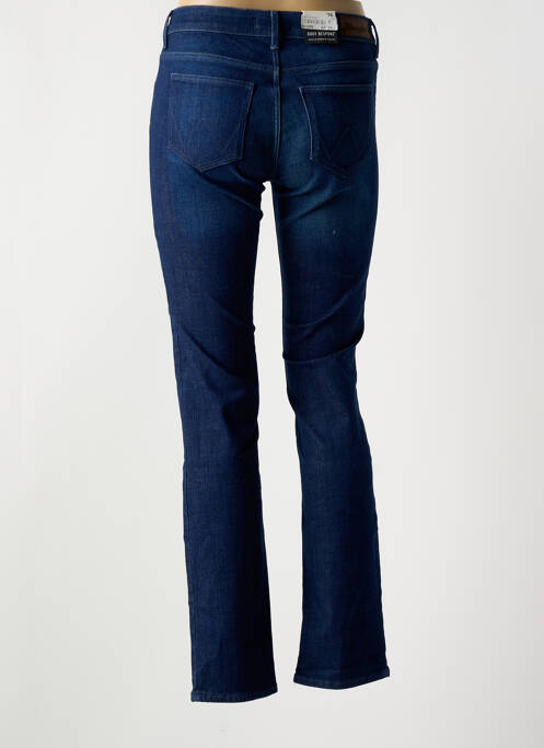 Blugi cu croială slim albastru WRANGLER femeie