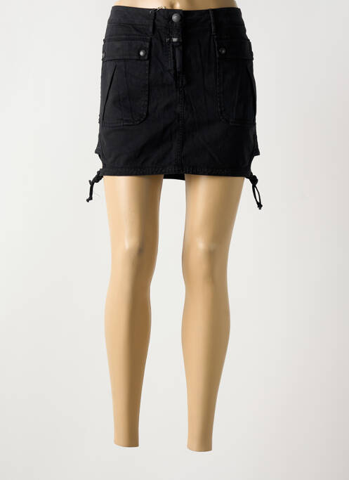 Fustă scurtă negru CLOSED femeie