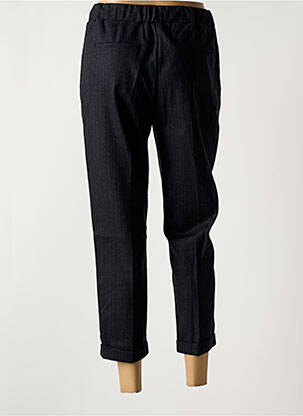 Pantalon 7/8 croială chino mărime normală negru TEDDY SMITH femeie