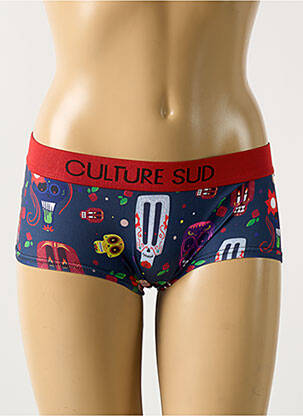 Shorty albastru CULTURE SUD femeie