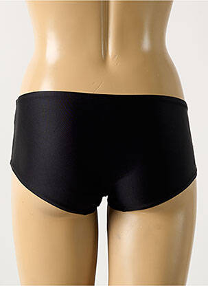 Shorty efect material satinat negru NEWBODY femeie