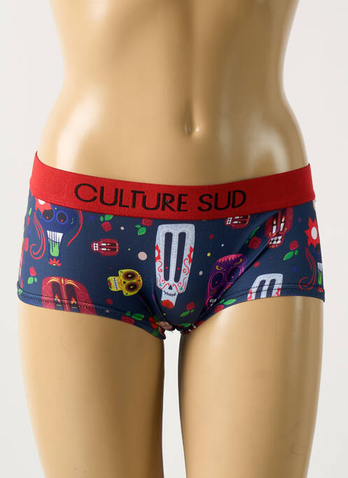 Shorty albastru CULTURE SUD femeie