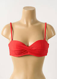 Sutien de costum de baie elasticitate top sutien modelat roșu H&M femme