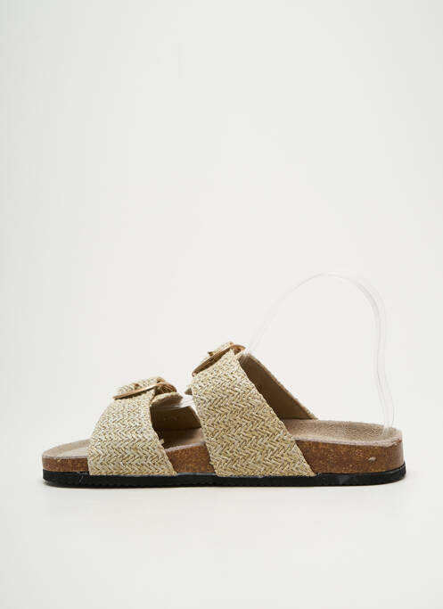 Mulete/Saboți bej LPB femeie