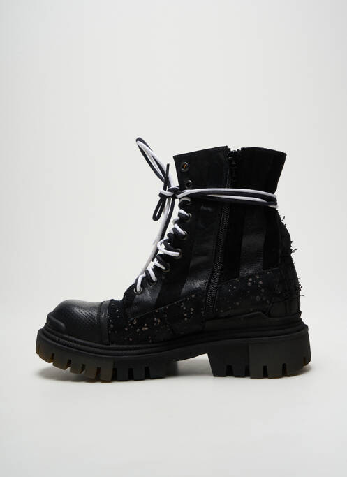 Botine/Ghete negru PAPUCEI femeie