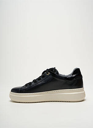 Adidași material neted toc de 4 la 6 cm negru NERO GIARDINI femeie