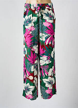 Pantalon drept verde DES PETITS HAUTS femeie