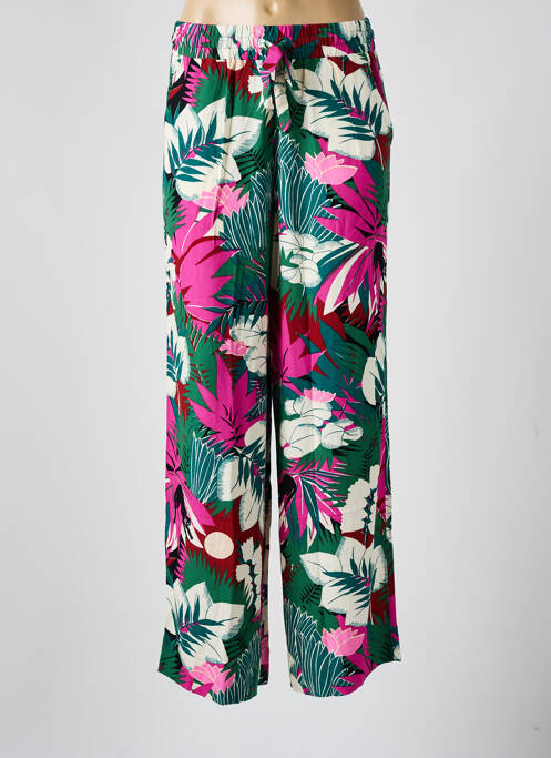 Pantalon drept verde DES PETITS HAUTS femeie