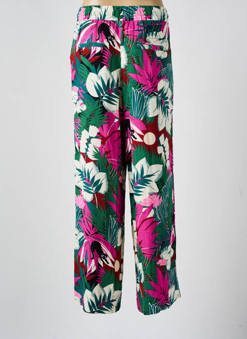 Pantalon drept verde DES PETITS HAUTS femeie