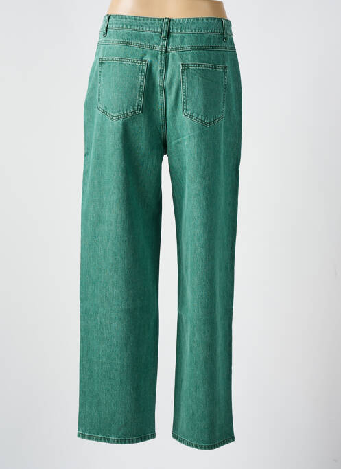 Blugi cu croială largă verde FRNCH femeie