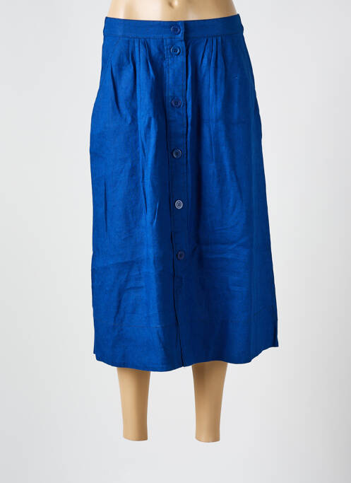 Fustă midi albastru ZYGA femeie