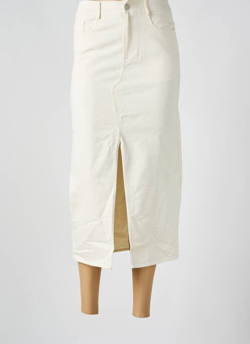 Fustă lungă bej GRACE & MILA femeie