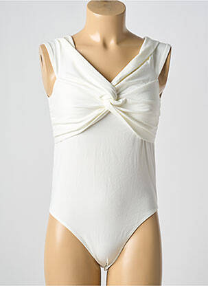 Body alb GRACE & MILA femeie