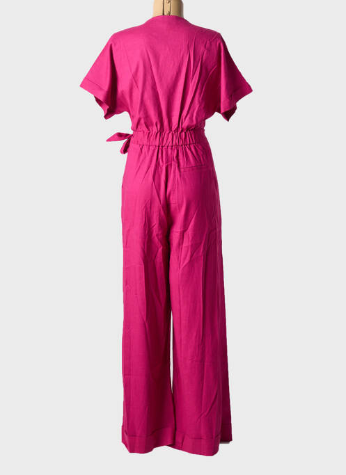 Salopetă-pantalon roz FRNCH femeie