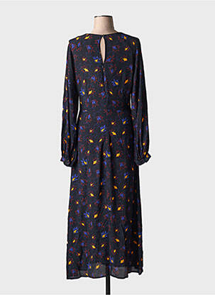 Rochie lungă mâneci lungi mâneci lungi negru OTTOD'AME femeie