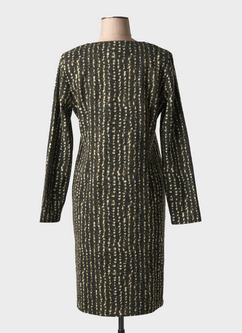 Rochie midi verde LA FÉE ATELIER BY LA FÉE MARABOUTÉE femeie