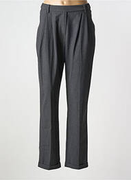 Pantalon drept elasticitate mărime normală gri O'MER femme