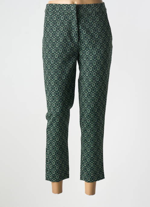 Pantalon 7/8 verde LA FEE MARABOUTEE femeie
