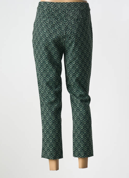 Pantalon 7/8 verde LA FEE MARABOUTEE femeie