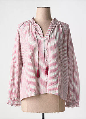 Cămașă roșu DES PETITS HAUTS femeie