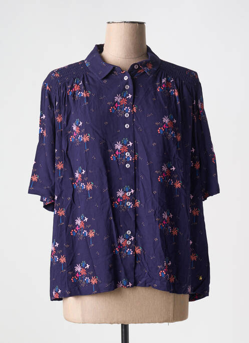 Cămașă albastru DES PETITS HAUTS femeie