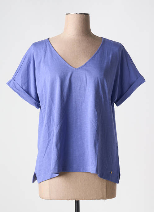 Tricou violet DES PETITS HAUTS femeie