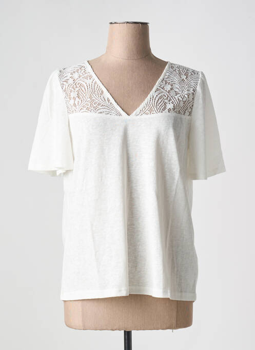 Tricou bej GRACE & MILA femeie