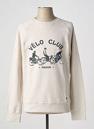 Pulover bej FAGUO bărbat