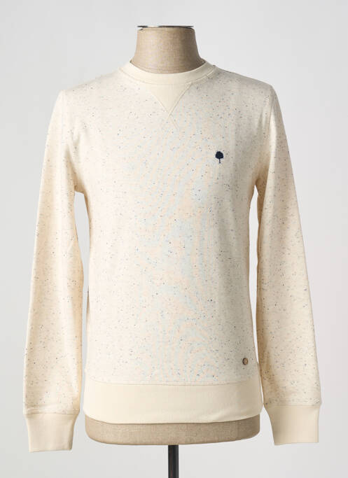 Pulover bej FAGUO femeie